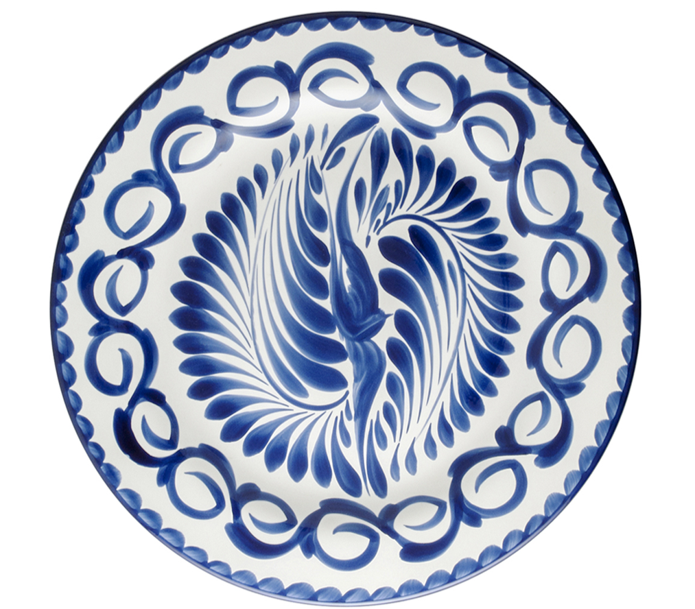 PLATO BASE 30 CM ANFORAORA BLANCO