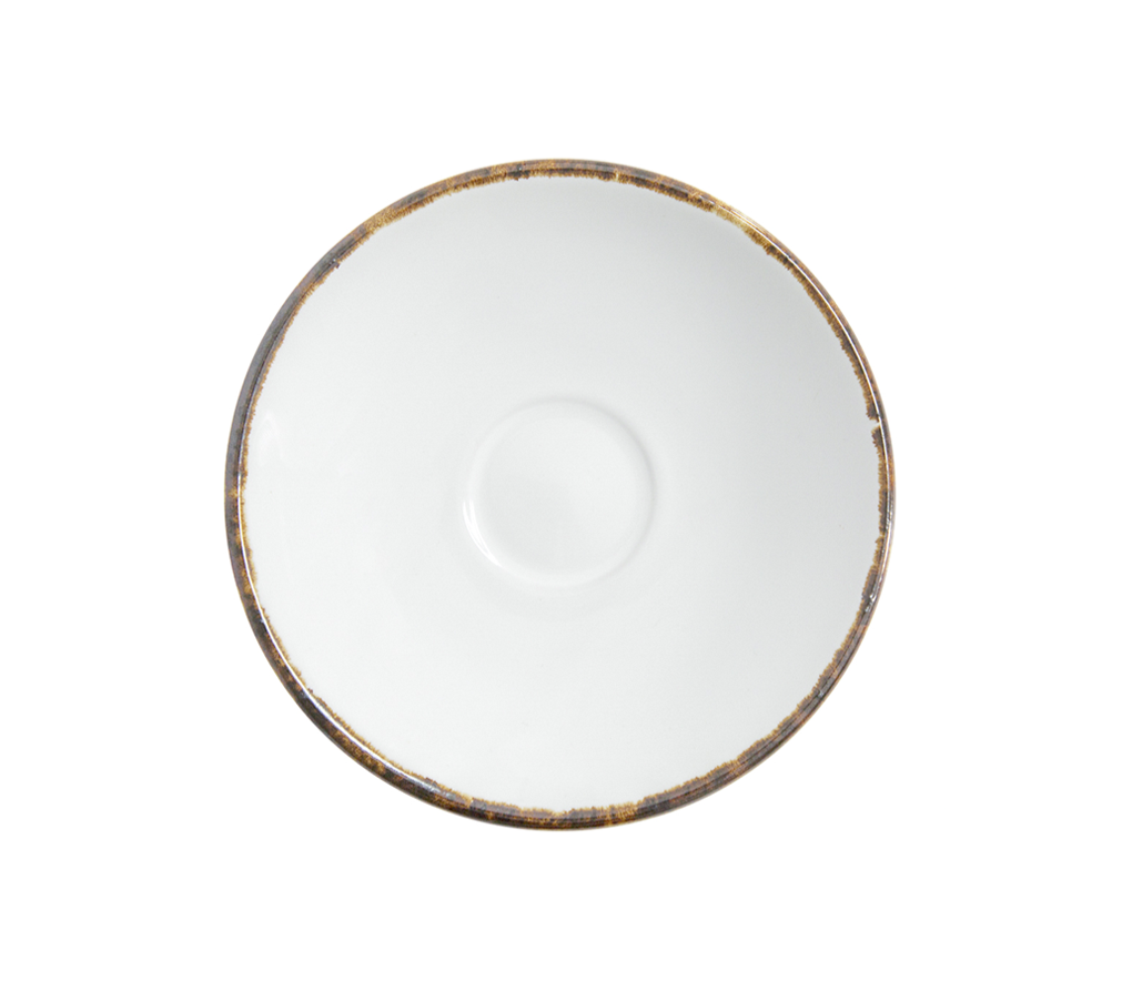 PLATO PARA TAZA LATTE CABO BLANCO - Mexican handcrafted product