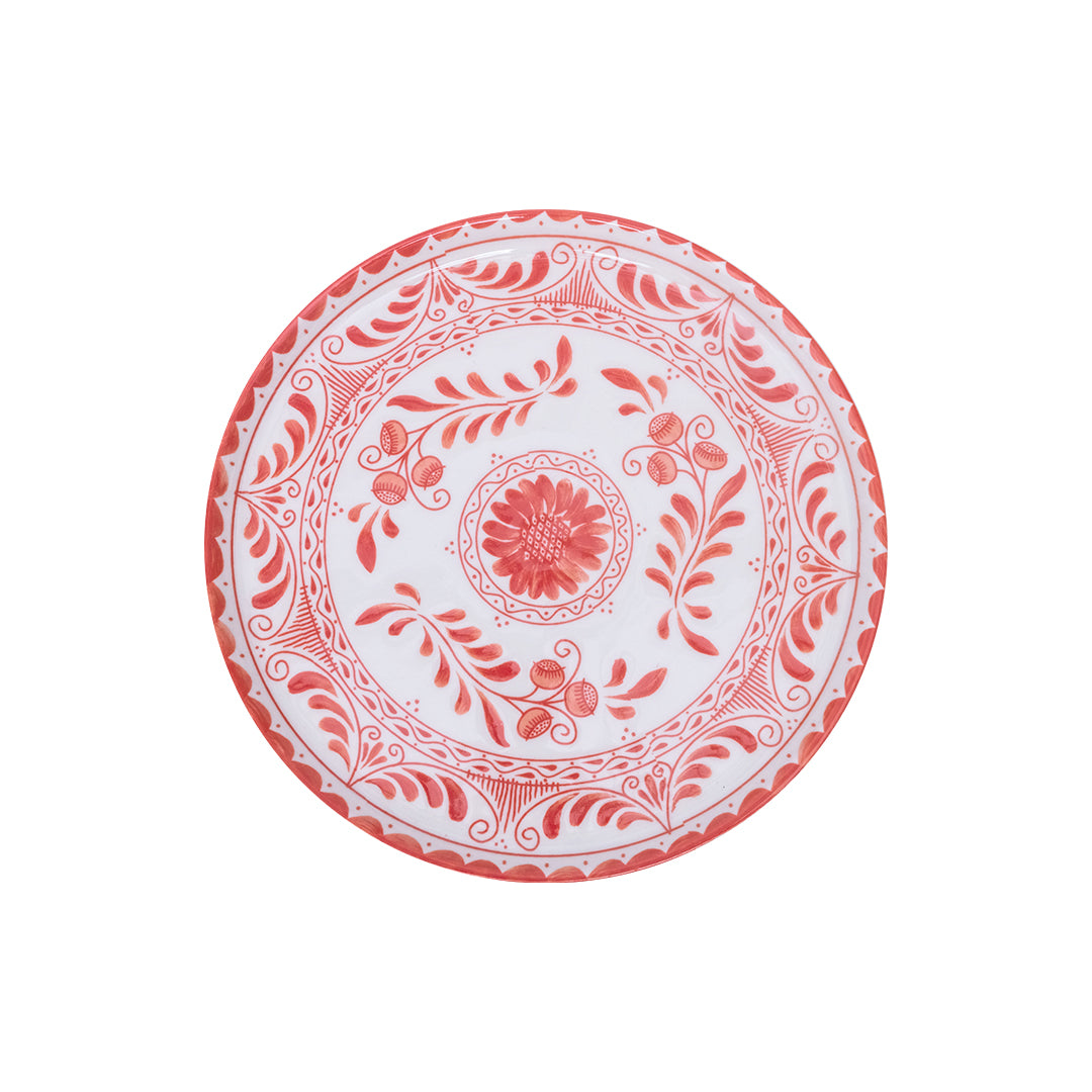 PLATO TRINCHE 19 PLANA TALAVERA CORAL 2.0 - Mexican handcrafted product