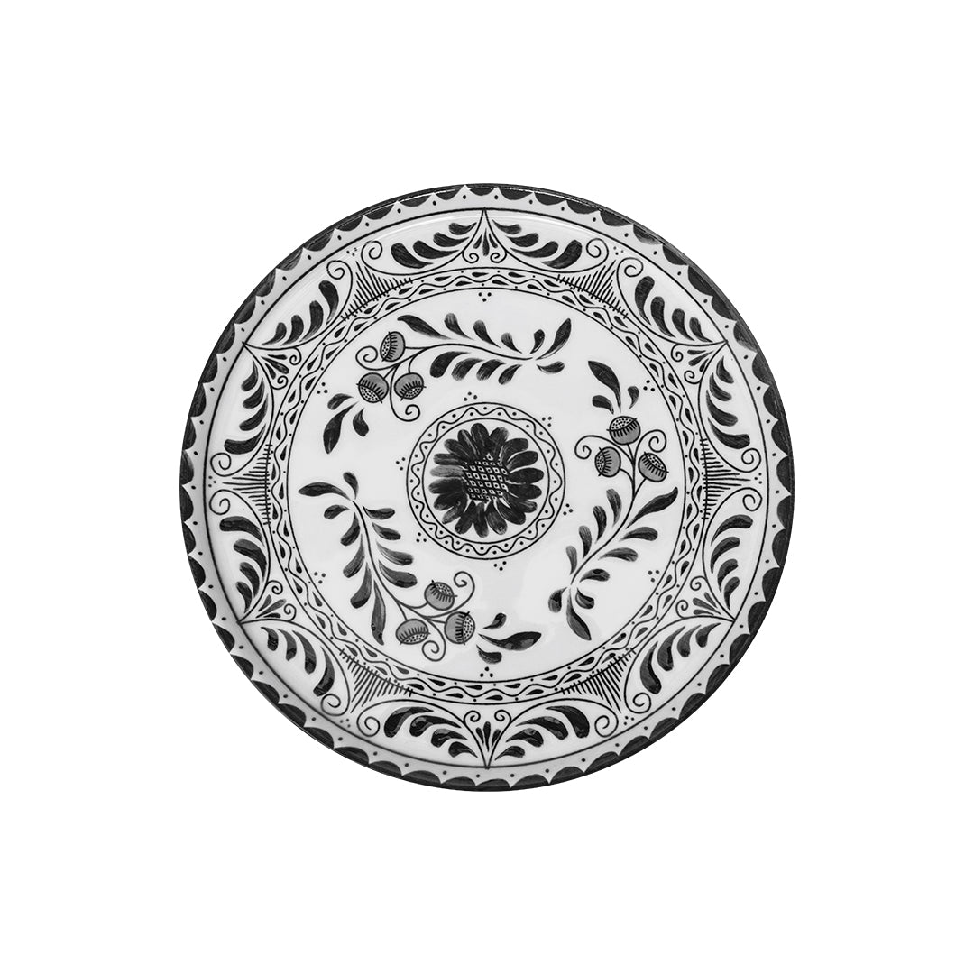 PLATO TRINCHE 19 PLANA TALAVERA NEGRO 2.0 - Mexican handcrafted product