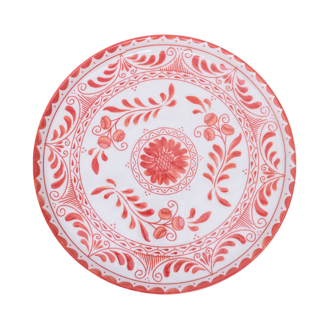 PLATO TRINCHE 27 PLANA TALAVERA CORAL 2.0 - Mexican handcrafted product