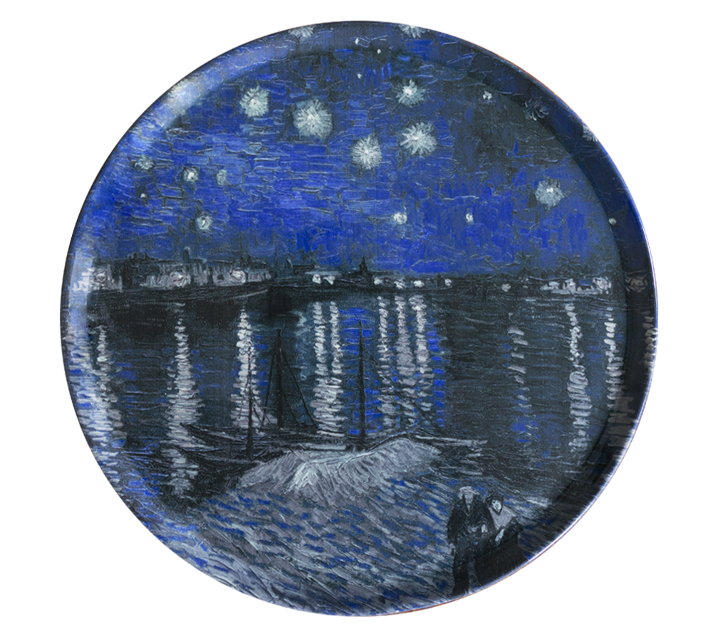 PLATO TRINCHE 32 PLANA CARIBE - Mexican handcrafted product