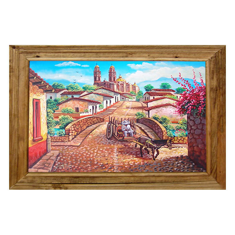 Escena Mexicana 078 - Mexican handcrafted product